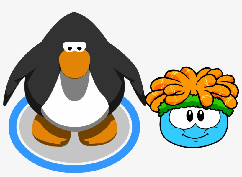 The Workout Curl In-game - Club Penguin, transparent png download