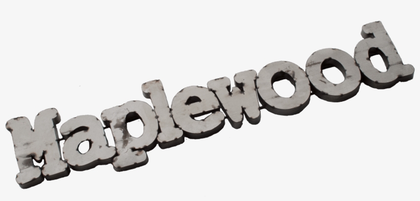 Maplewood Wall Sign - Chain, transparent png download