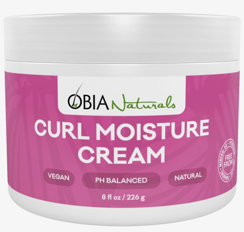 Curl Moisture Cream - Obia Naturals Curl Moisture Cream, transparent png download