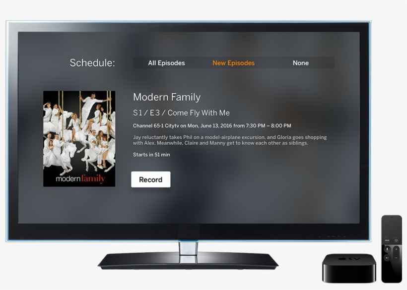Tablo Appletv Launch Schedulerecordings - Modern Family: The Complete Season 7 (dvd), transparent png download