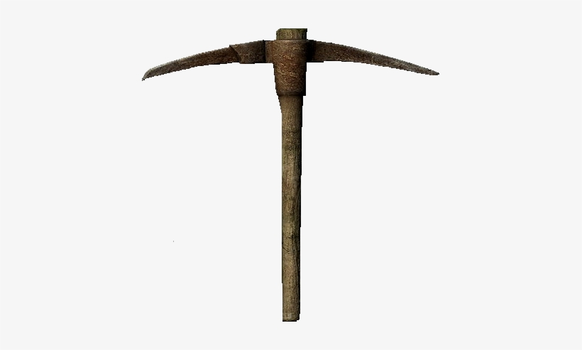 Tesv Pickaxe - Mining Pickaxe, transparent png download