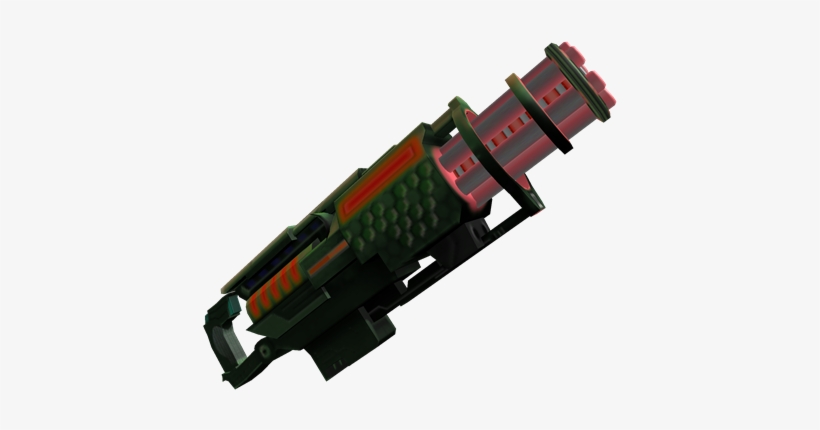 Red Gatling Laser - Laser Blaster Transparent, transparent png download