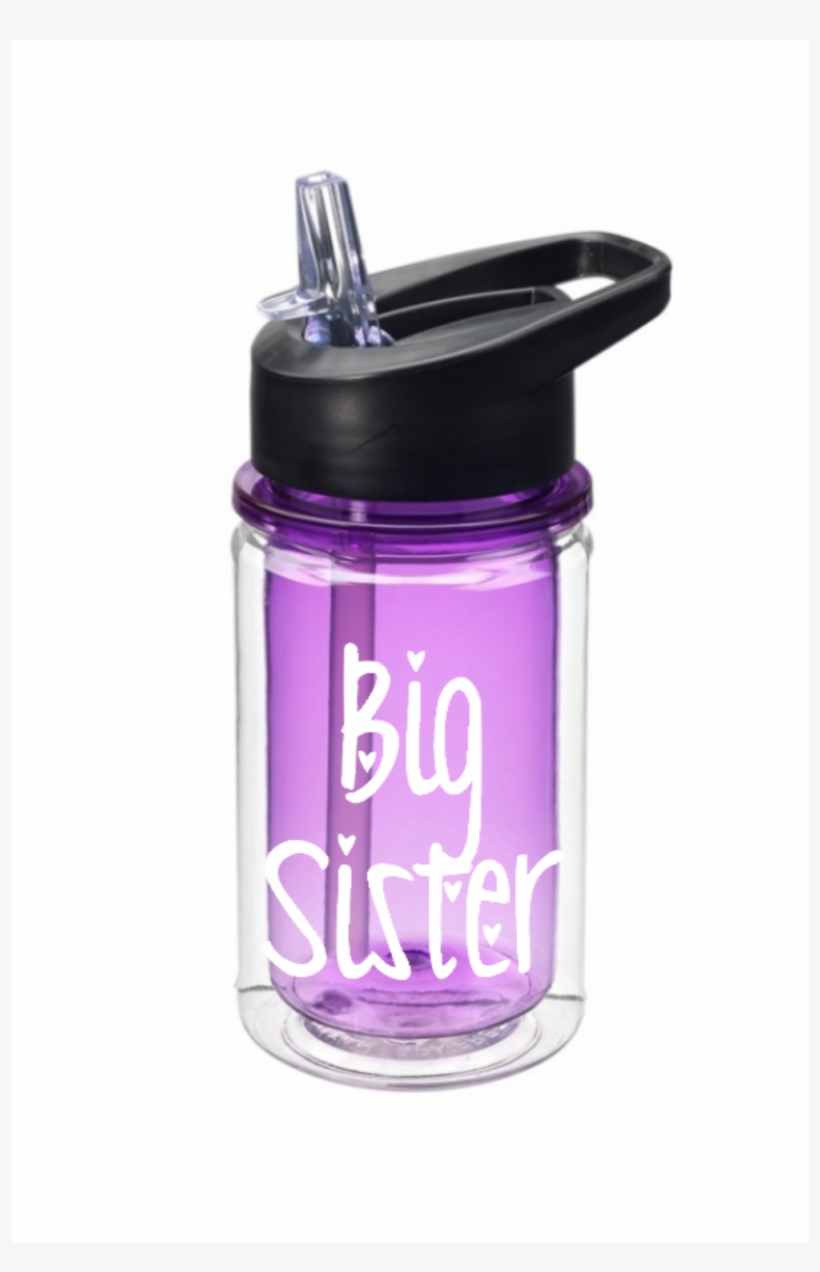Big Sister - Water Bottle, transparent png download