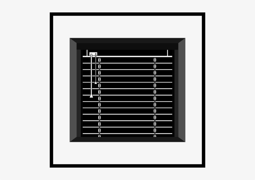 Perfect Fit Blinds - Window, transparent png download