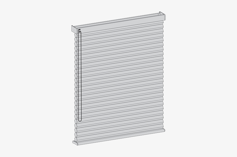 Honeycomb Shade One Rise Option - Cellular Shades, transparent png download