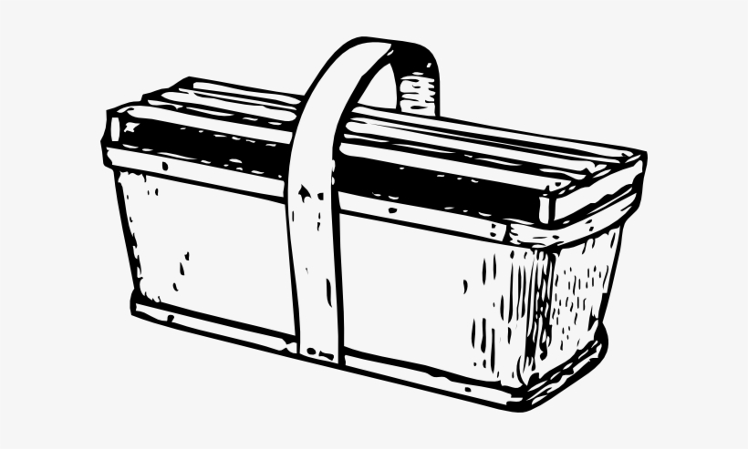 Free Vector Pound Crate Clip Art - Crate, transparent png download