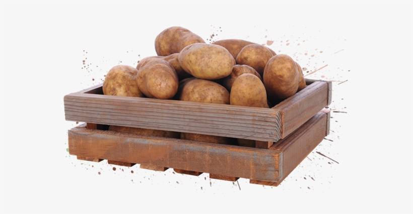 Potato-crate - Potatoes Crate Png, transparent png download