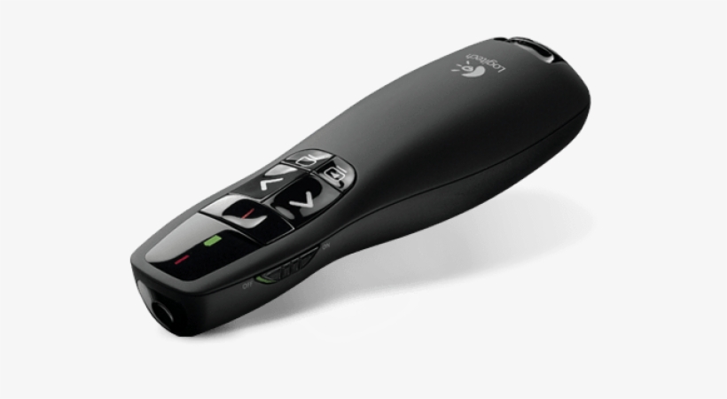 Logitech Wireless Presenter R400 Red Laser Pointer, transparent png download