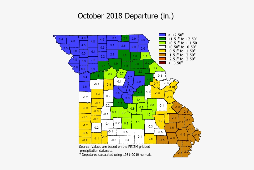Missouri Agricultural Weather - Missouri, transparent png download
