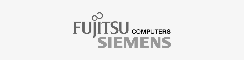 Fujitsu Siemens Gray Logo Vector - Fujitsu Siemens Logo Vector, transparent png download