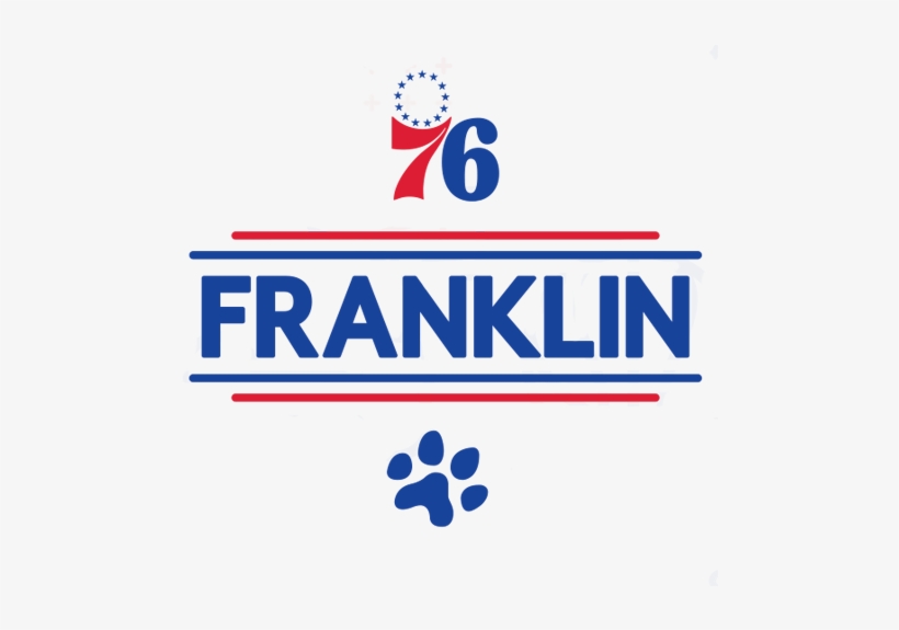 Franklin The Dog Logo 76ers, transparent png download