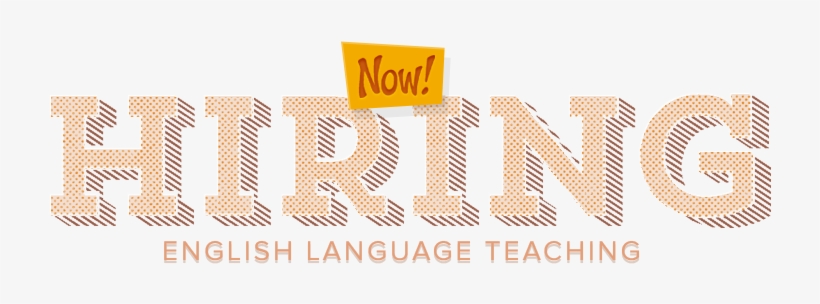 Tesol Jobs - Job Hiring For English Teachers, transparent png download