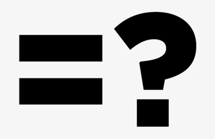 Equal Sign Png Free Download - Equal To Sign, transparent png download