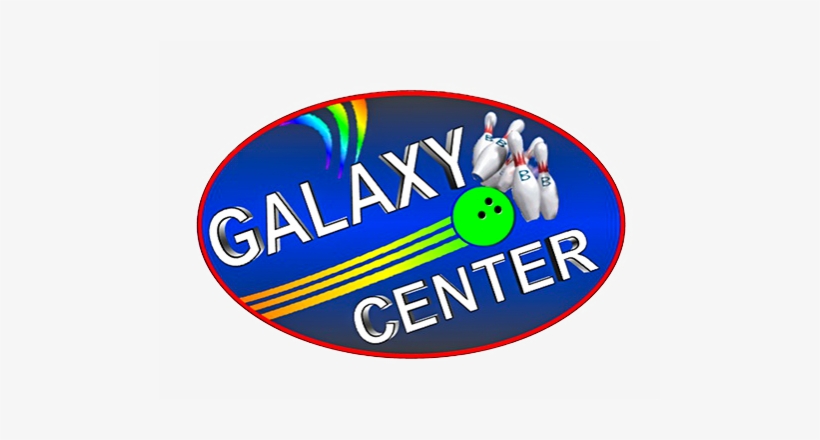 Galaxy Bowling Center - Oval, transparent png download