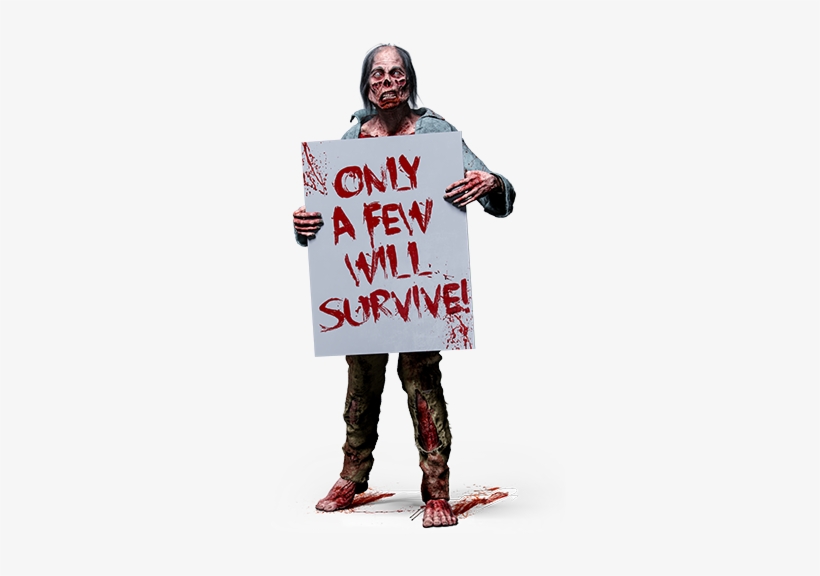 Walking Dead Zombie Png - Zombie, transparent png download