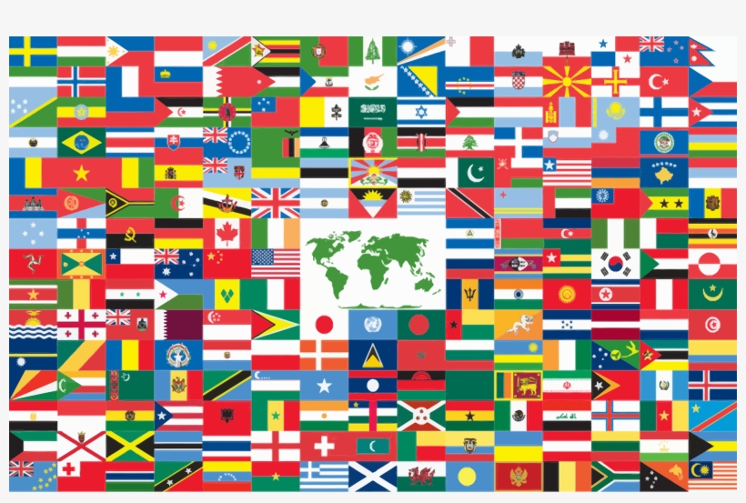 Open - Flags Of The World Svg, transparent png download