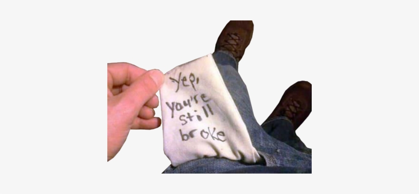 No Money Psd94236 - Salary Expectation Vs Reality, transparent png download