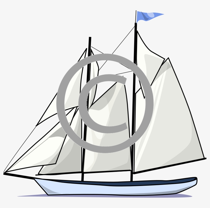 Boat - Png - Sailboat Clip Art, transparent png download