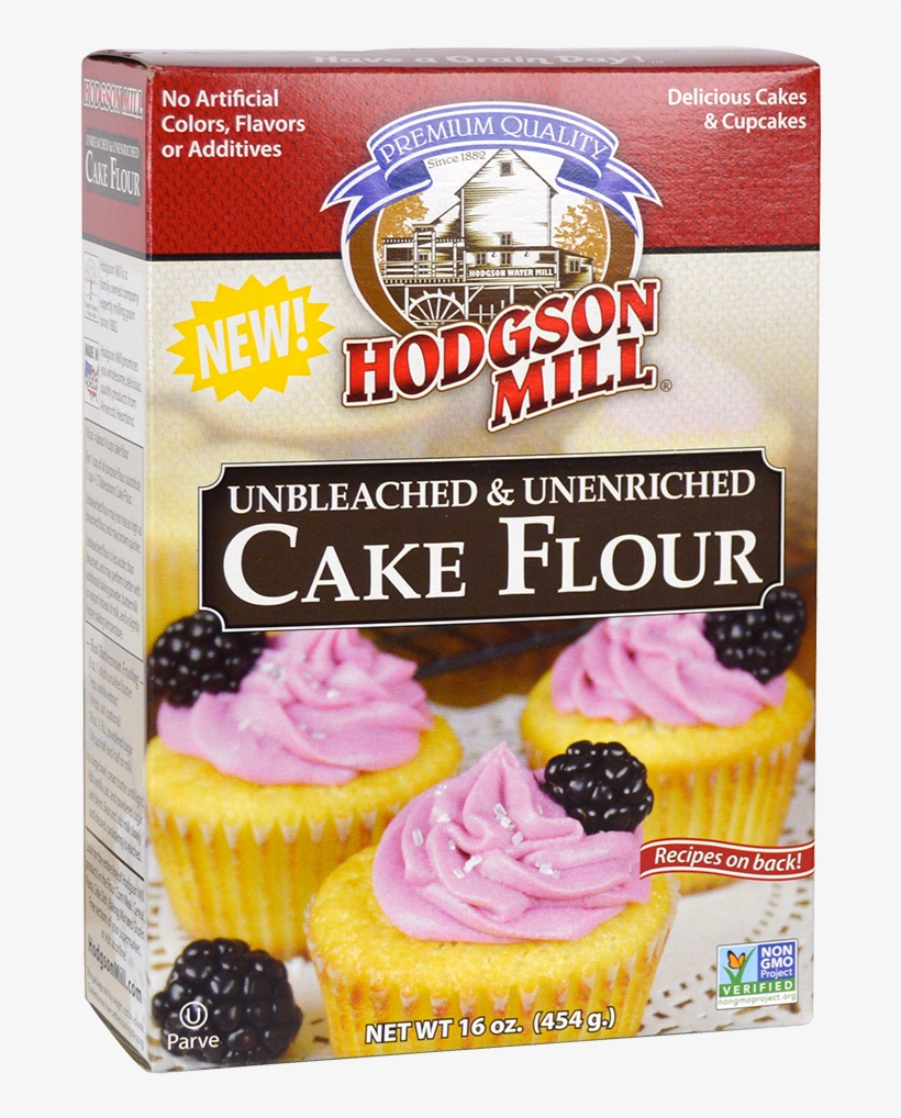 Unbleached & Unenriched Cake Flour - Hodgson Mill Flour, Rye - 5 Lb Bag, transparent png download