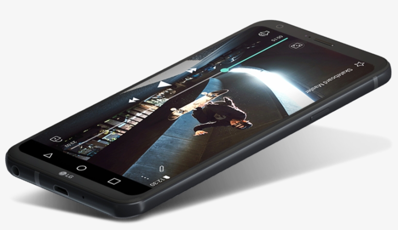 Durable Metal Frame - Lg Q6 Mobile Price, transparent png download