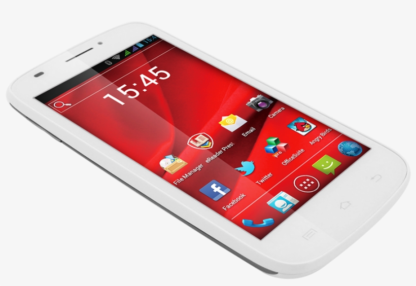 The New Affordable Prestigio Smartphones - Prestigio Multiphone 4040 Duo - Black, transparent png download