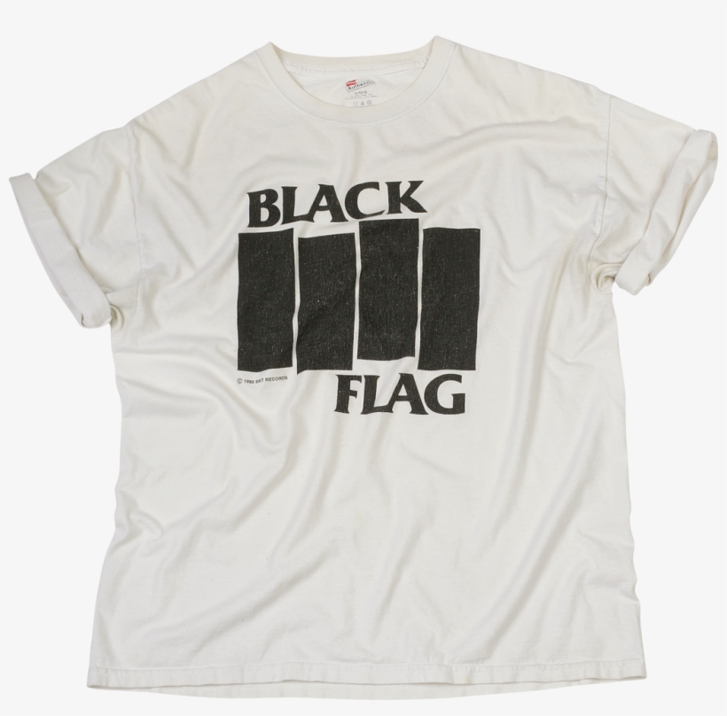 Buy Black Flag Shirt And Vintage Punk Boots Together - Black Flag Logo, transparent png download