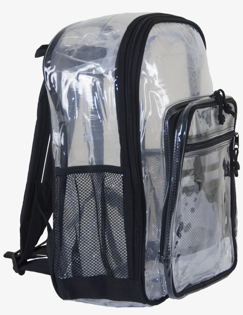see through backpack