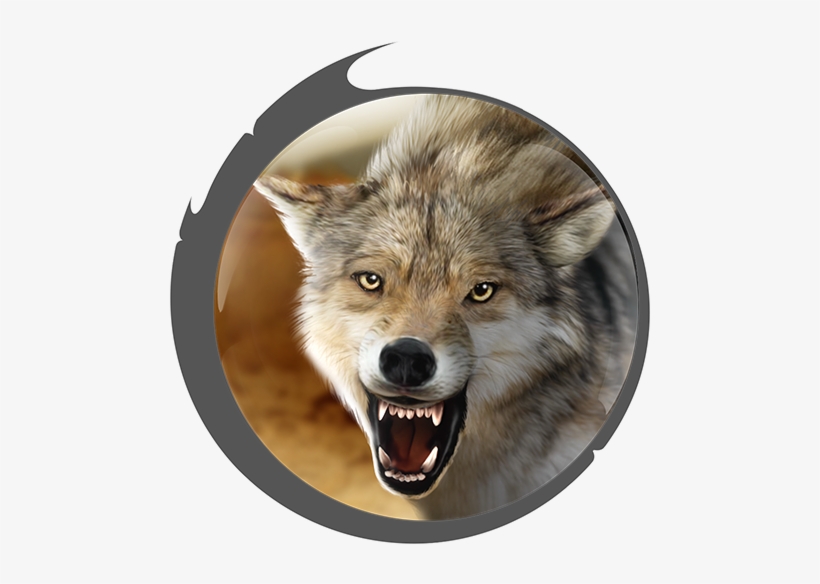 Hud Avatar Mexican Wolf - Fang, transparent png download