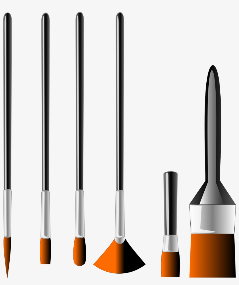 Open - Paint Brushes, transparent png download