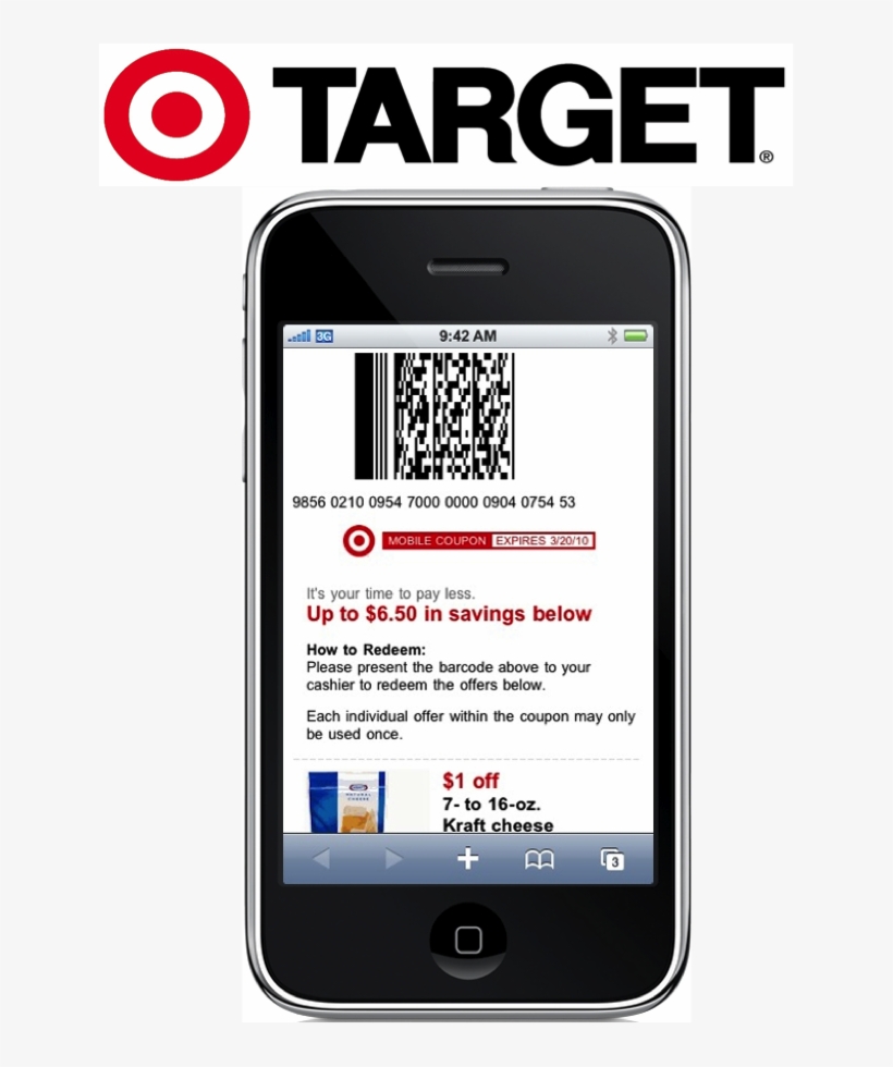 New Target Mobile Coupons Available - Target Mobile Coupons, transparent png download