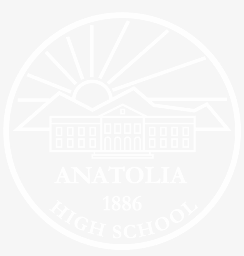 Anatolia High School Logo White - On Course: Become A Great Leader & Soar!, transparent png download