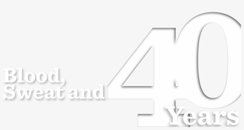Blood, Sweat And 40 Years - 40 Years, transparent png download