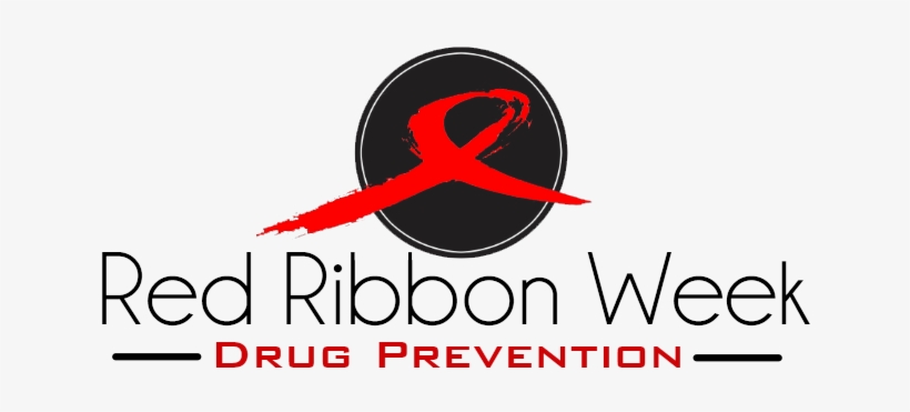 Red Ribbon Week Logo - Emblem, transparent png download