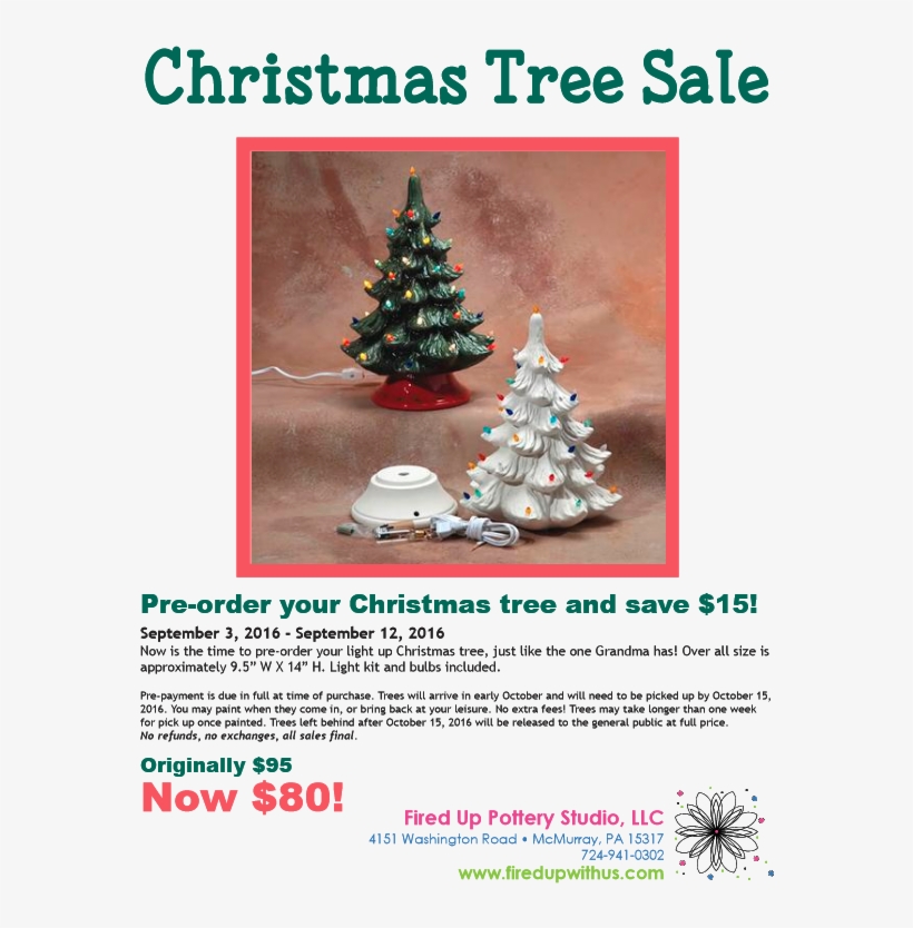 Christmas Tree Sale - Christmas Ornament, transparent png download