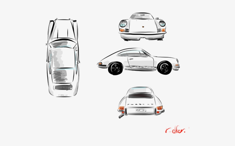 Angles 911 - - Porsche 911 Classic, transparent png download