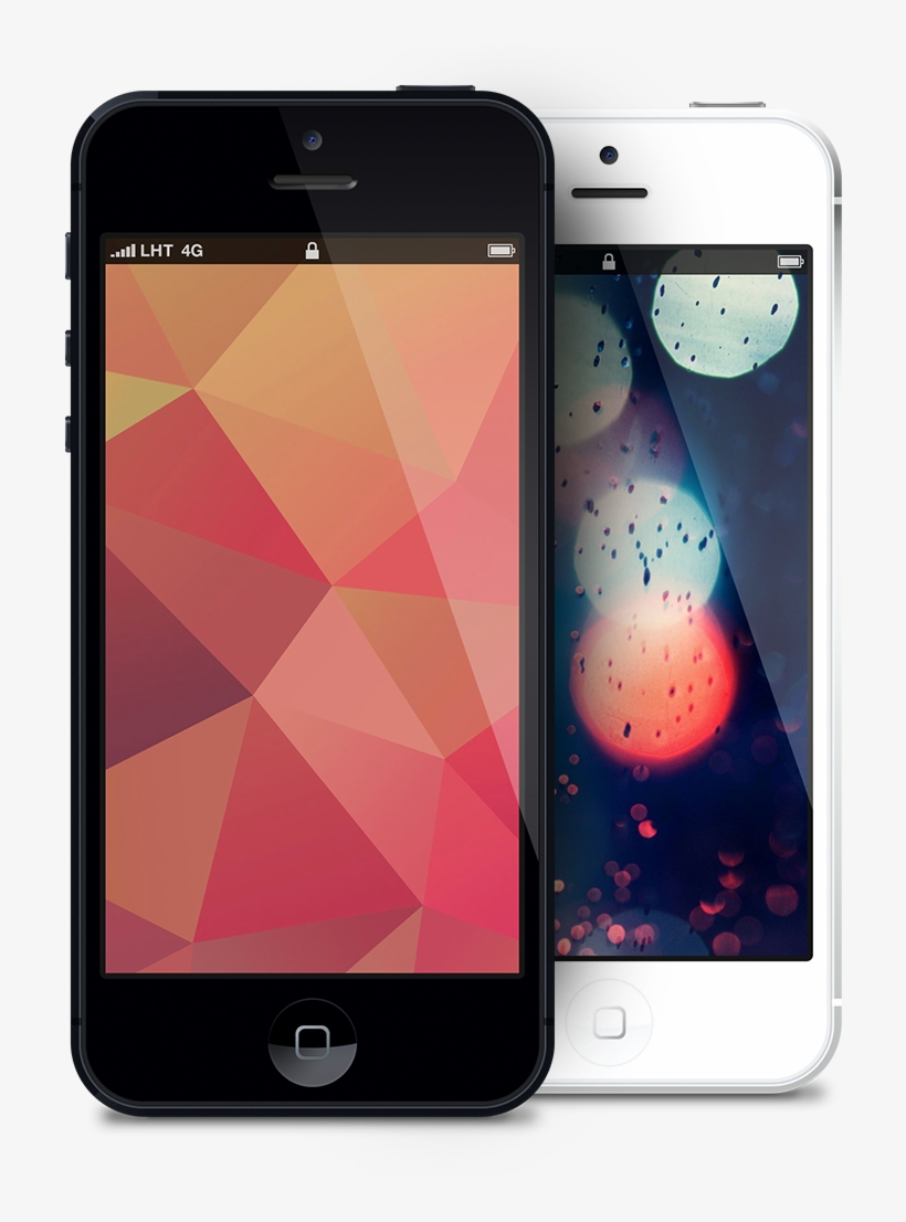 Mockup-iphones - Mobile Phone, transparent png download