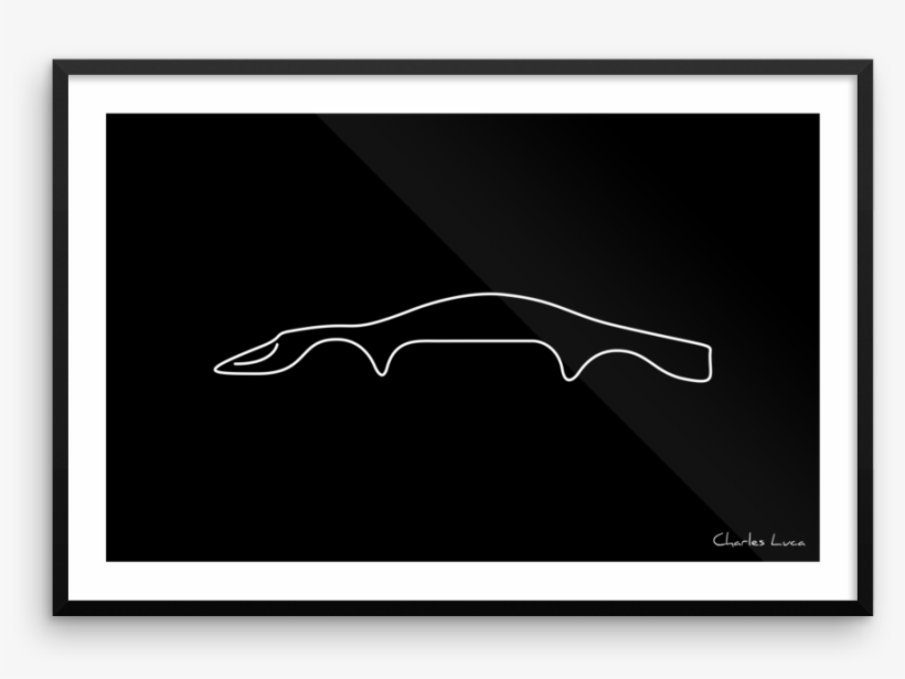 Amazing Minimalist Ferrari Dino By Charles Luca - Puma, transparent png download