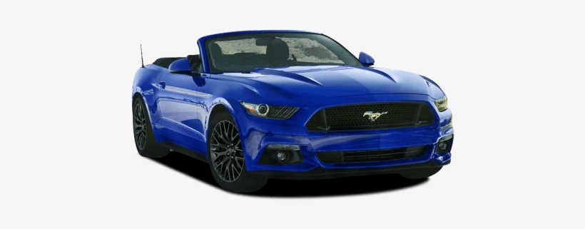2018 Ford Mustang - 2018 Ford Mustang Convertible Blue, transparent png download
