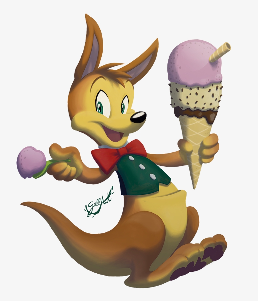Character Design For Ice-cream Shop Australiano In - Cartoon, transparent png download