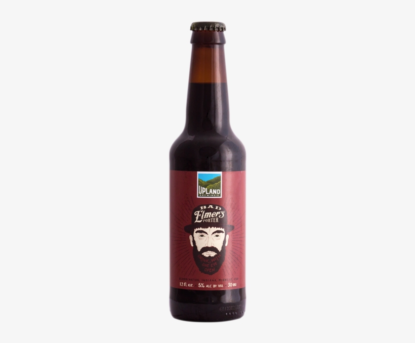 Bad Elmer's Porter - Upland Brewing Company, transparent png download