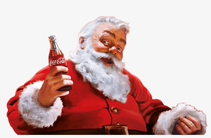 Cotter - Santa With Coca Cola, transparent png download
