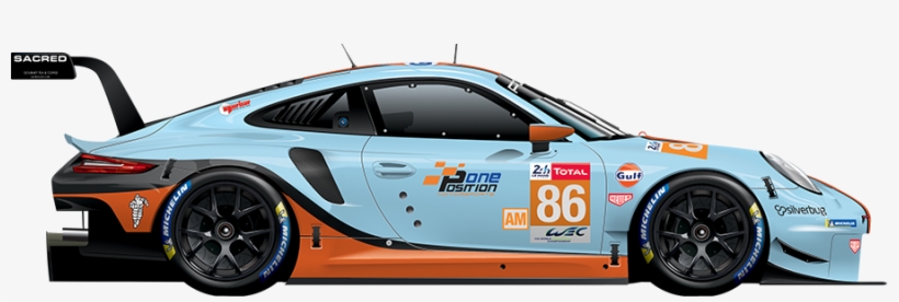 Porsche 911 Rsr 2018, transparent png download