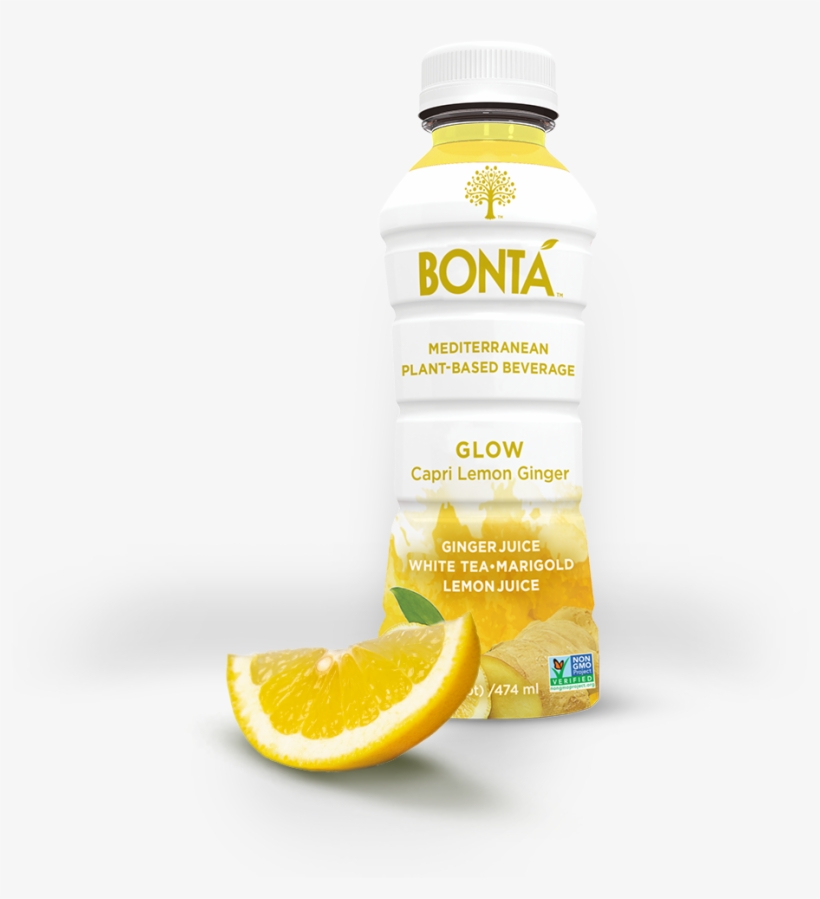 Bontá Glow Capri Lemon Ginger - Water, transparent png download