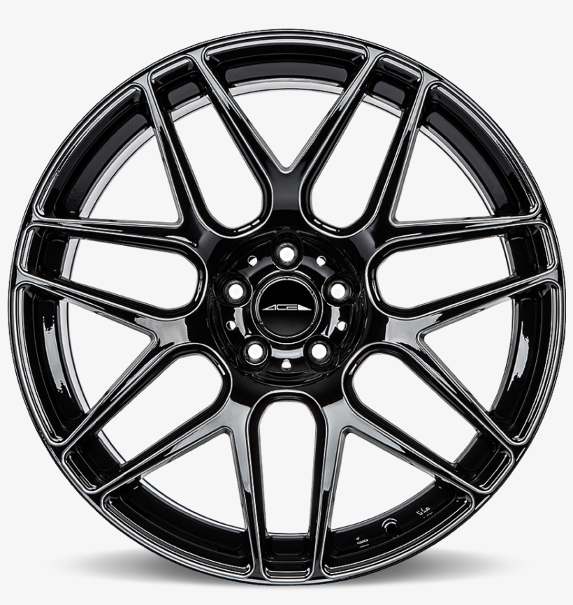 Mesh 7 D707 Gloss Black W/ Milled - Gunmetal Tsw Nurburgring, transparent png download