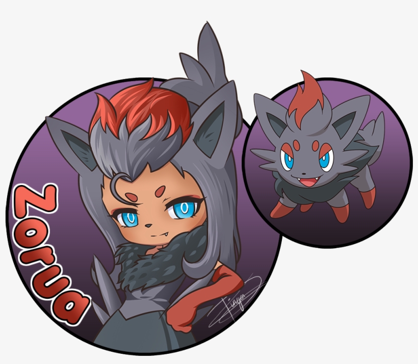 Author Comments - Zorua Pokemon, transparent png download