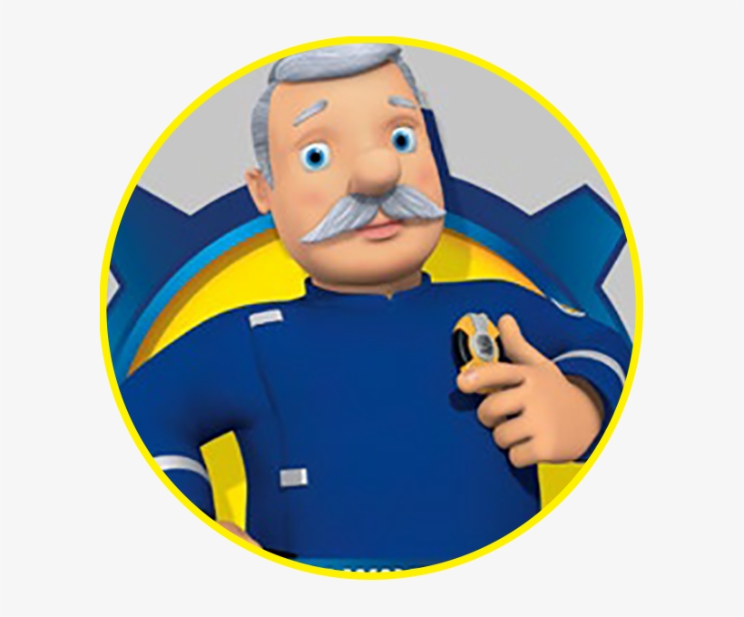 Station Officer Steele - Capitano Steele Sam Il Pompiere, transparent png download