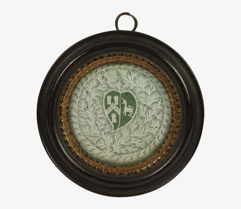 Reserved Rare Antique Georgian Cut Paper Lover's Pocket - Papercutting, transparent png download