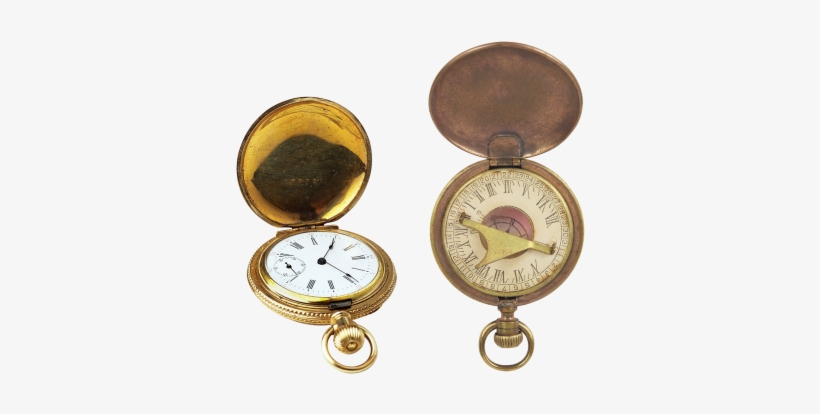 Vintage Watch, Pocket Watch, Gold Watch - Antique Watches, transparent png download