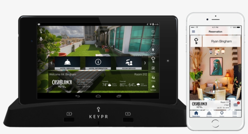 In-room Tablet - Hotel, transparent png download