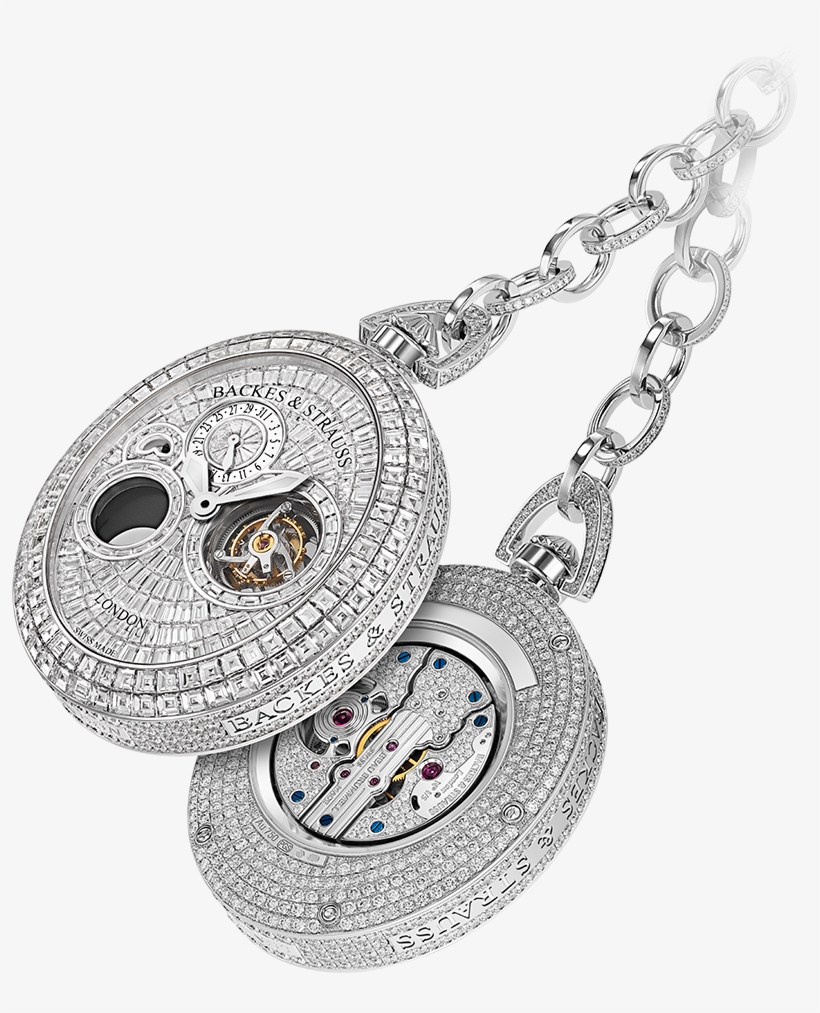 The Regent Beau Brummell Tourbillon Pocket Watch - Watch, transparent png download